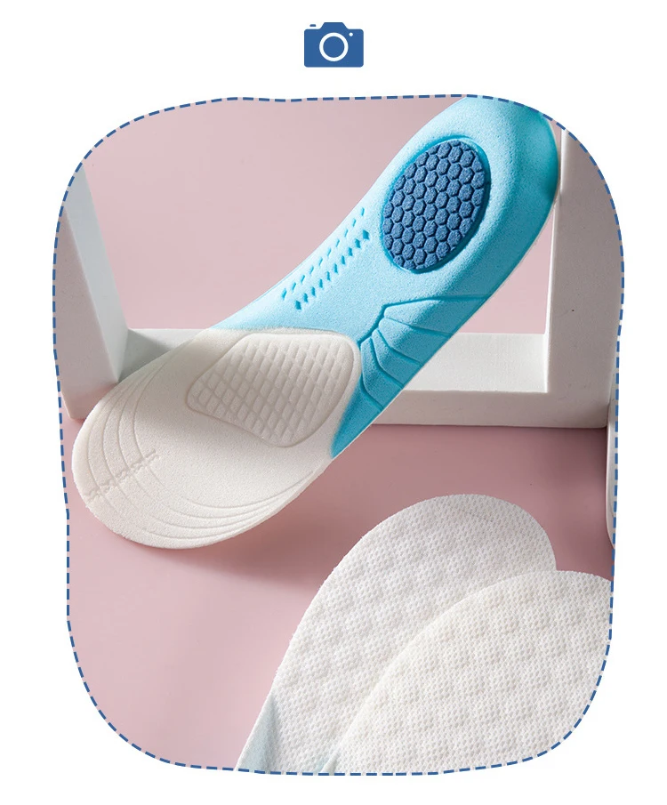 Branț din spumă cu memorie pentru copii Respirabil pentru transpirație Absorbant șocuri Pantofi Tampoane ușoare Deodorizare Sport Branț pentru copii_voghion.com