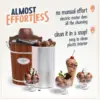 6 Quart Nostalgia Electric Ice Cream Maker ,Fun Kitchen Appliance - Vintage Wooden Style, Dark Wood 5