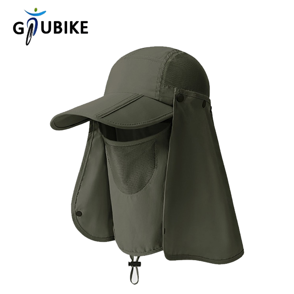 GTUBIKE Summer Sun Hat Outdoor Sports Fishing Riding Breathable Absorbent Sweat Waterproof Multifaceted Protection For Men Women