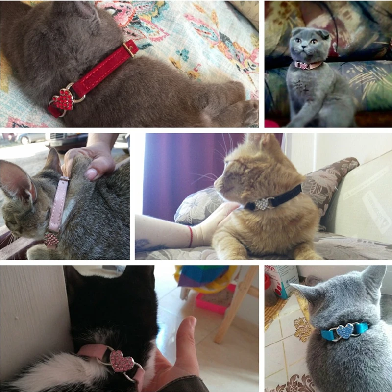 Heart Bell Pet Collar 2
