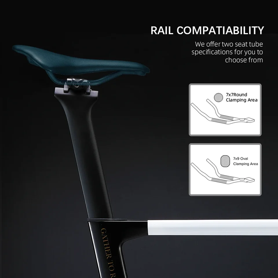 Lexonカーボンロードバイクフレームディスクブレーキ自転車フレーム