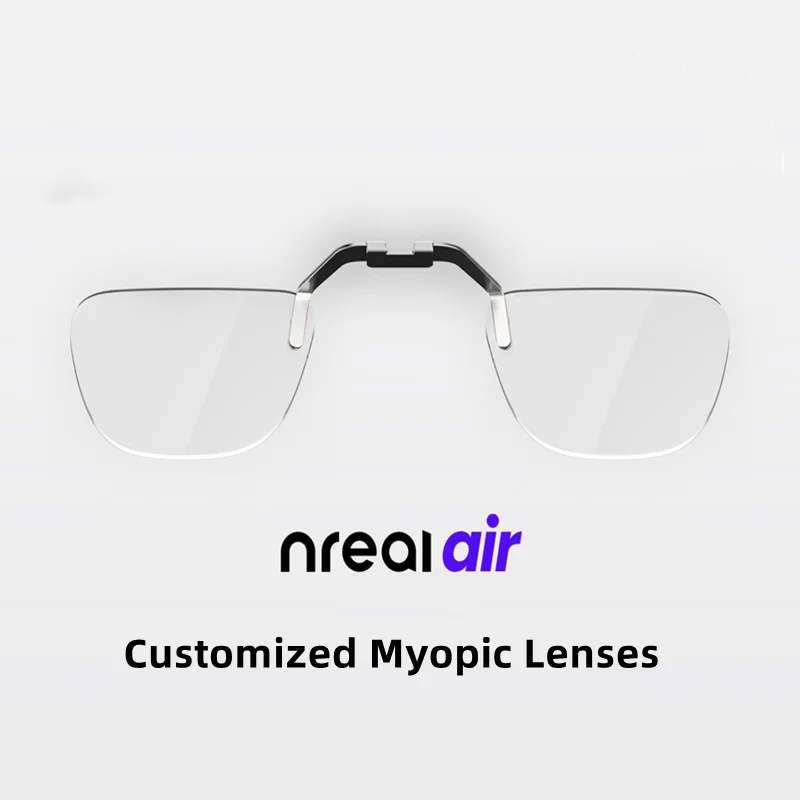New Nreal Air Customized Aspheric Myopia Glasses Lens Easy To Install