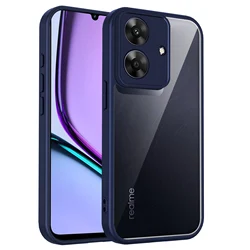 Clear Camera Lens Protective Back Cover for Realme Note 60 4G (Blue)