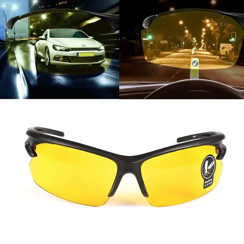 Night Vision Drivers Goggles Interior Accessory Protective Sunglasses Night-Vision Glasses Anti Glare Car Driving Glasses Goggle
