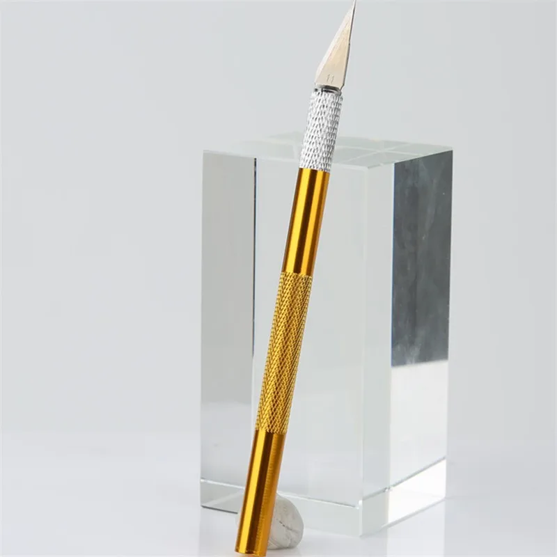 알루미늄 합금 수공예 금속 조각칼 모형 제작용 아트 나이프 목공예 수공예 절단기 종이 절단 도구 액세서리