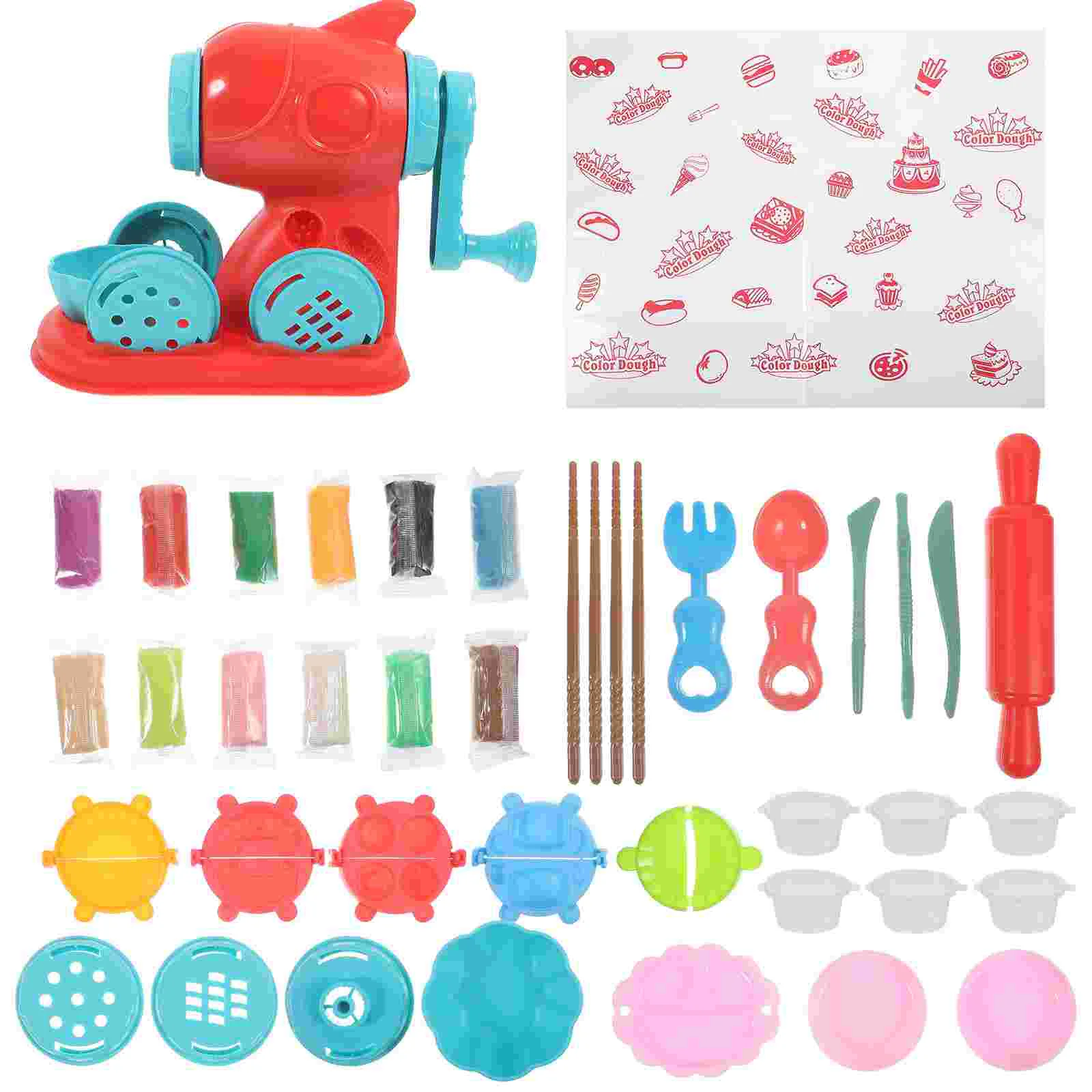 

Plasticine Tools Colored Dough Playing Clay for Kids Toys Children Molds Modeling