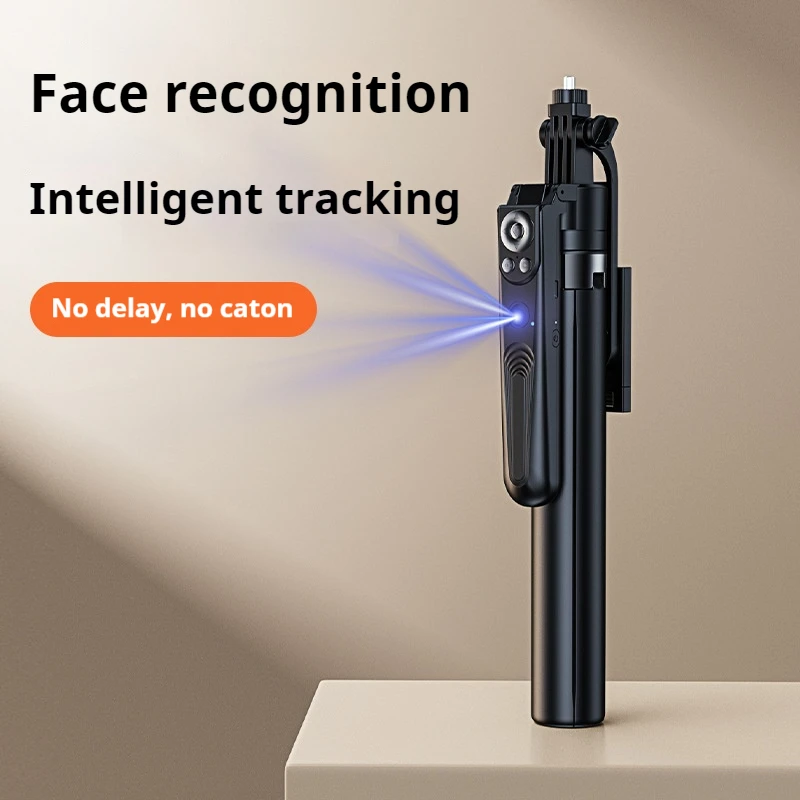 B181 Mobile Phone Stabilizer Selfie Stick 360&deg; Gimbal Mobile Phone Holder Intelligent AI Facial Recognition Bracket Landing 1.8m