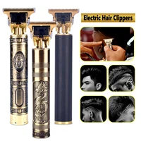 T9 Hair Clipper Professional Electric Hair Trimmer 0mm Baldheaded Cutter Beard Shaving Precision Finishing Hair Cutting Machine 1