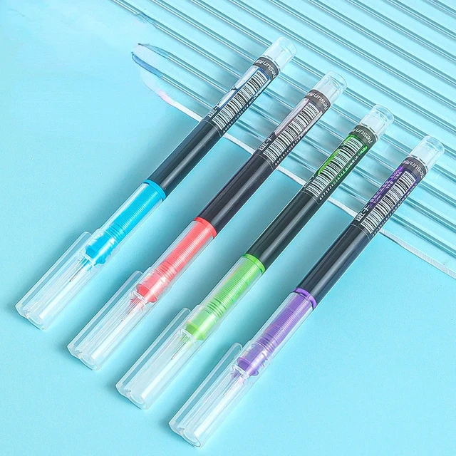 12 Colors Gel Pens Fine Point 0.5mm For Office School - AliExpress