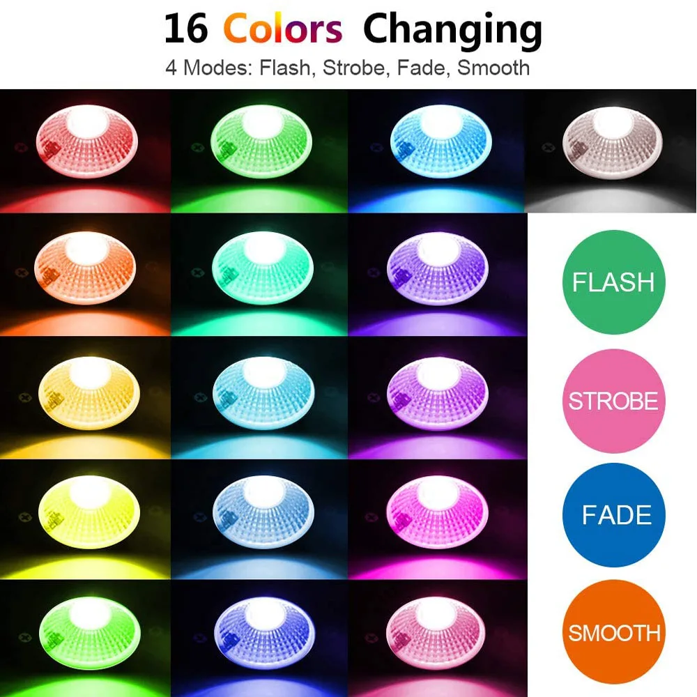 Luzes de Controle Impermeável ao ar Reino Unido Plug 5w Rgb Led Paisagem Remoto Pode Ser Escurecido Jardim Luzes 85-265v Livre Caminho Gramado Lâmpadas D30 Eua - ue 7 Weddings & Events