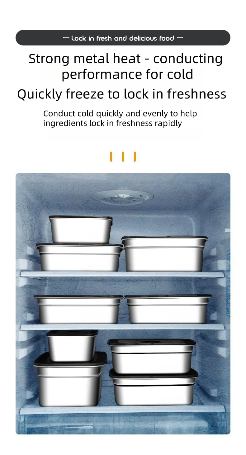 caja para alimentos con bacio de aire, fiambrera para estudiantes, contenedor de almacenamiento de alimentos con tapa, fiambrera Bento, herramienta de acampada para pícnic al aire libre » caja para alimentos con bacio de aire