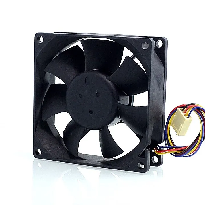 신제품  AFB0812SH 8025 80mm 0.51A 8CM 바람 단일 볼 베어링 냉각 팬, 80x80x25mm, 10 개