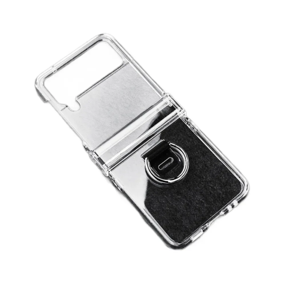 Transparent Ring Hinge Shockproof Phone Case