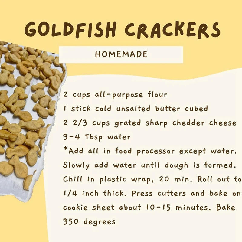 Mini Tiny Goldfish Fish Cracker Cookie Cutter Mold Baked Shaped Maker For Kids Mini Gluten Free DIY
