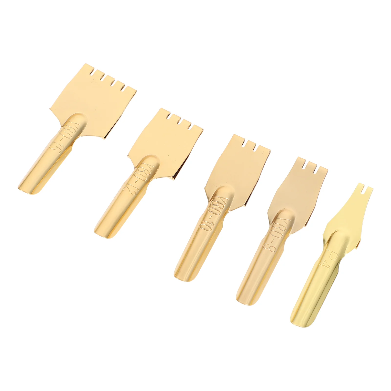 

5Pcs Fountain Pen Nibs Vintage Pen Brass Simple Fountain Pens Replacement Tips