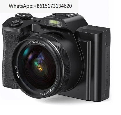 사진 HD 디지털 카메라, 전자 플래시, 홈 안정화, 5K 촬영, 마이크로 슬랜플렉스