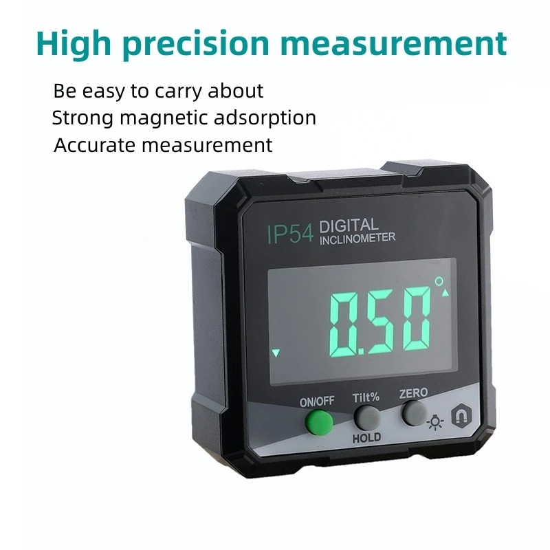 High Precision Digital Inclinometer With Magnetic Angle Meter, Slope Measuring Instrument, Level Meter 2