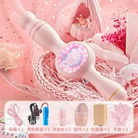 2025 Funny Summer Smoke Magic Bubble Machine Wedding Supplies Electric Kids Outdoor Toys  Automatic Bubble Blower Maker Gun 1