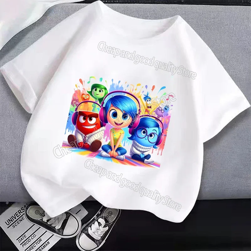 thumbnail image 1 of Camiseta de manga corta con estampado de dibujos animados para niñas, ropa Kawaii de verano, ideal para regalo, 2 unidades, 1 of 5