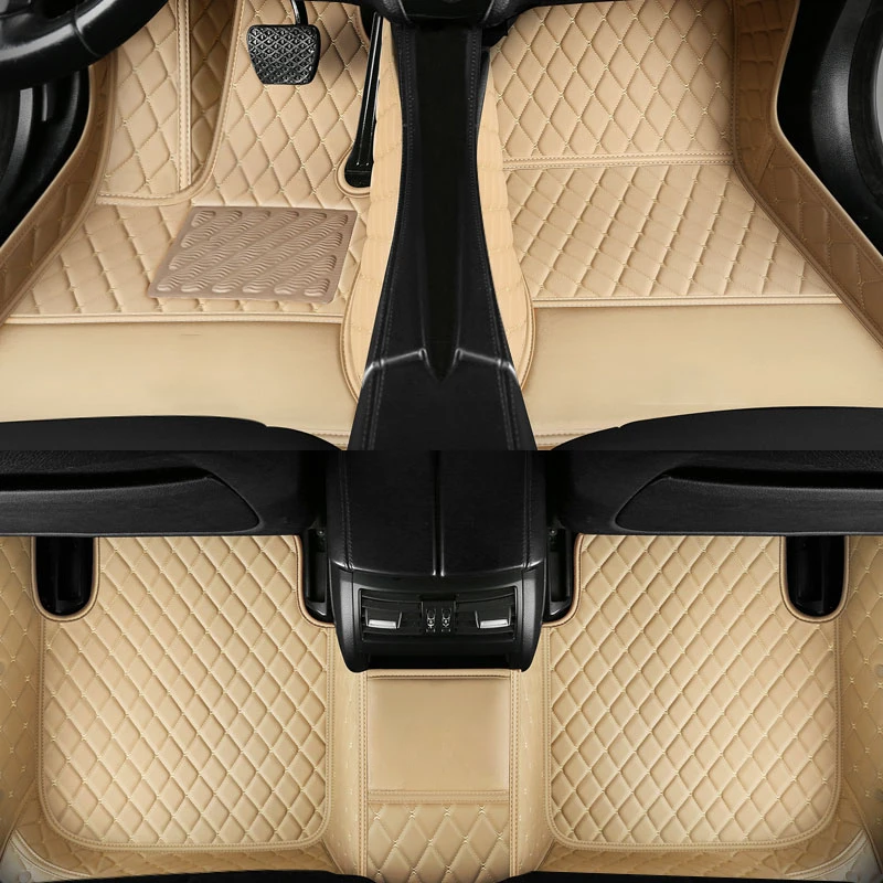 

Custom Car Floor Mats for Mercedes Benz GLE 5 Seat 2020-2022 Years Artificial Leather Carpet Interior Car Accessories