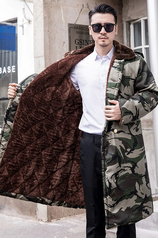

High Quality 2023 Men's Winter Plus Velvet Jacket Casual Parka Korean Fashion Casual Comfortable Cotton Jacket Male Clothing A83