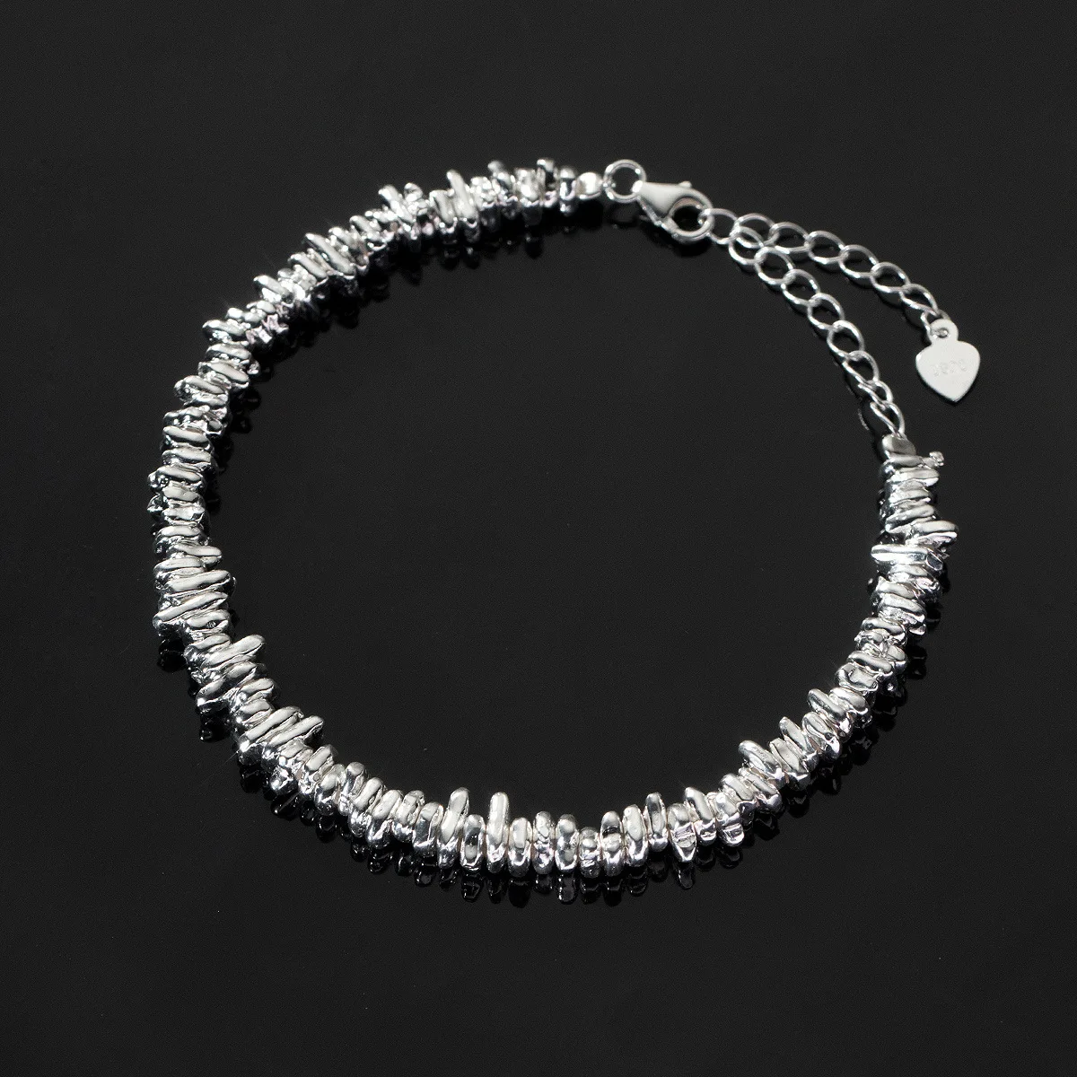 DOTEFFIL-pulsera De Plata De Ley 925 Para Hombre Y Mujer, Brazalete De