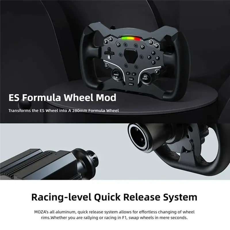 M45K-280Mm 항공 등급 알루미늄 바디, 레이싱 ES 포뮬러 휠 모드용으로 특별히 설계 및 적용됨