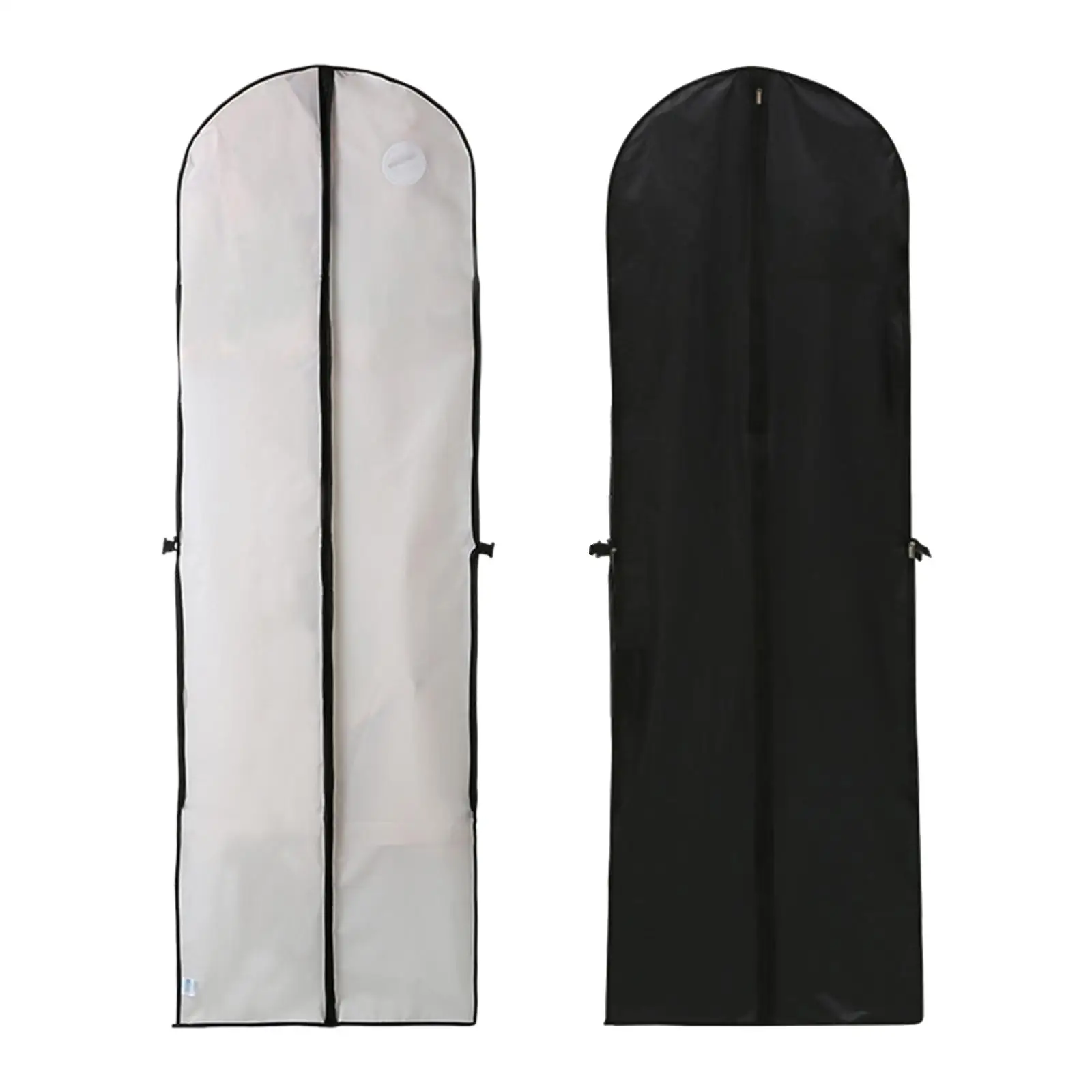 Garment Bags Gown Robe Storage Bag Waterproof Dual Use Suit Garment Cover Long