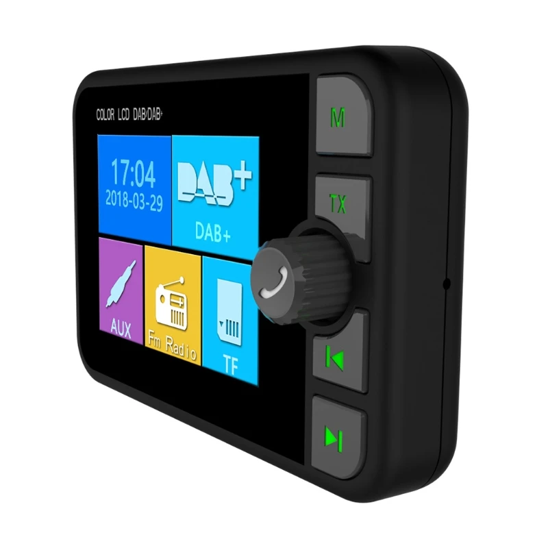 FM Transmitters - Car DAB/DAB Receiver Digital Radio Adapter Bluetooth FM Hands-free AUX USB Was Listed For 1,246.00 On 30 Jan At 02:15 By Szulou In China (ID:665845378 - View #4