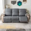 Non-Slip Recliner Sofa Covers 3 Seaters Elastic Band Sofa Covers Washable Furniture Protector for Bedroom, Office, Living Room 2