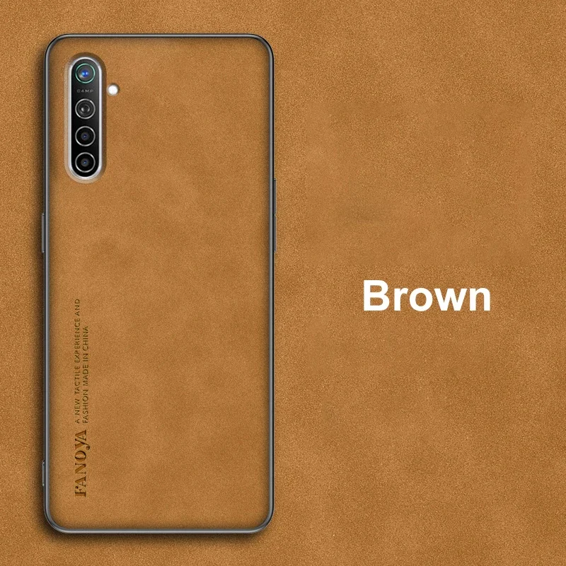 Premium PU Leather Matte Silicone Shockproof Protection Phone Case – Elegant Business Edition