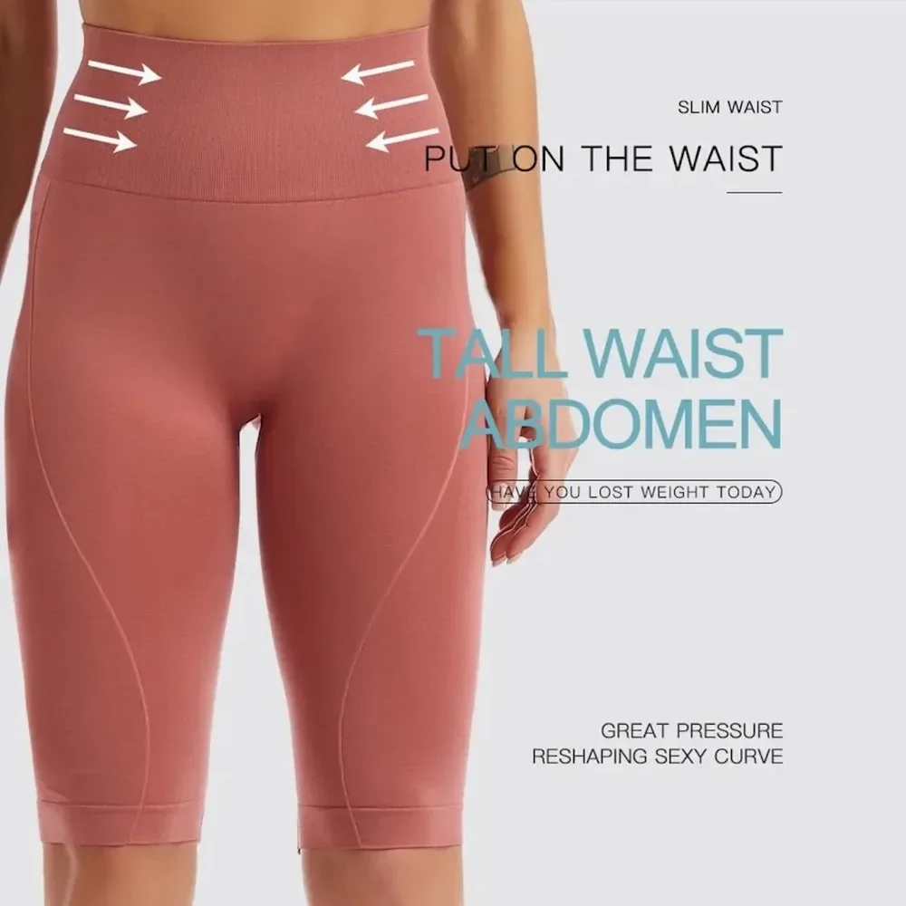Sports Shorts High Waist Sports Biker Shorts Women Naked Feeling Workout Push Up Leggings Tummy Control Yoga Running Fitness Gym Slim Pants