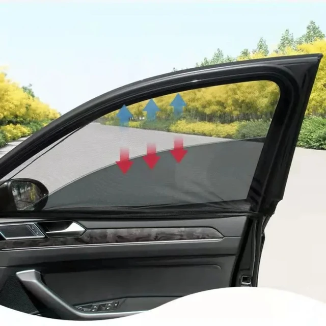 Auto Fenster Bildschirm Tür Abdeckung SUV Universal Side Auto Sonnenschutz  Fenster Shades Anti-moskito Net Auto Vorhang Mesh Hülse auto Moskitonetz -  AliExpress