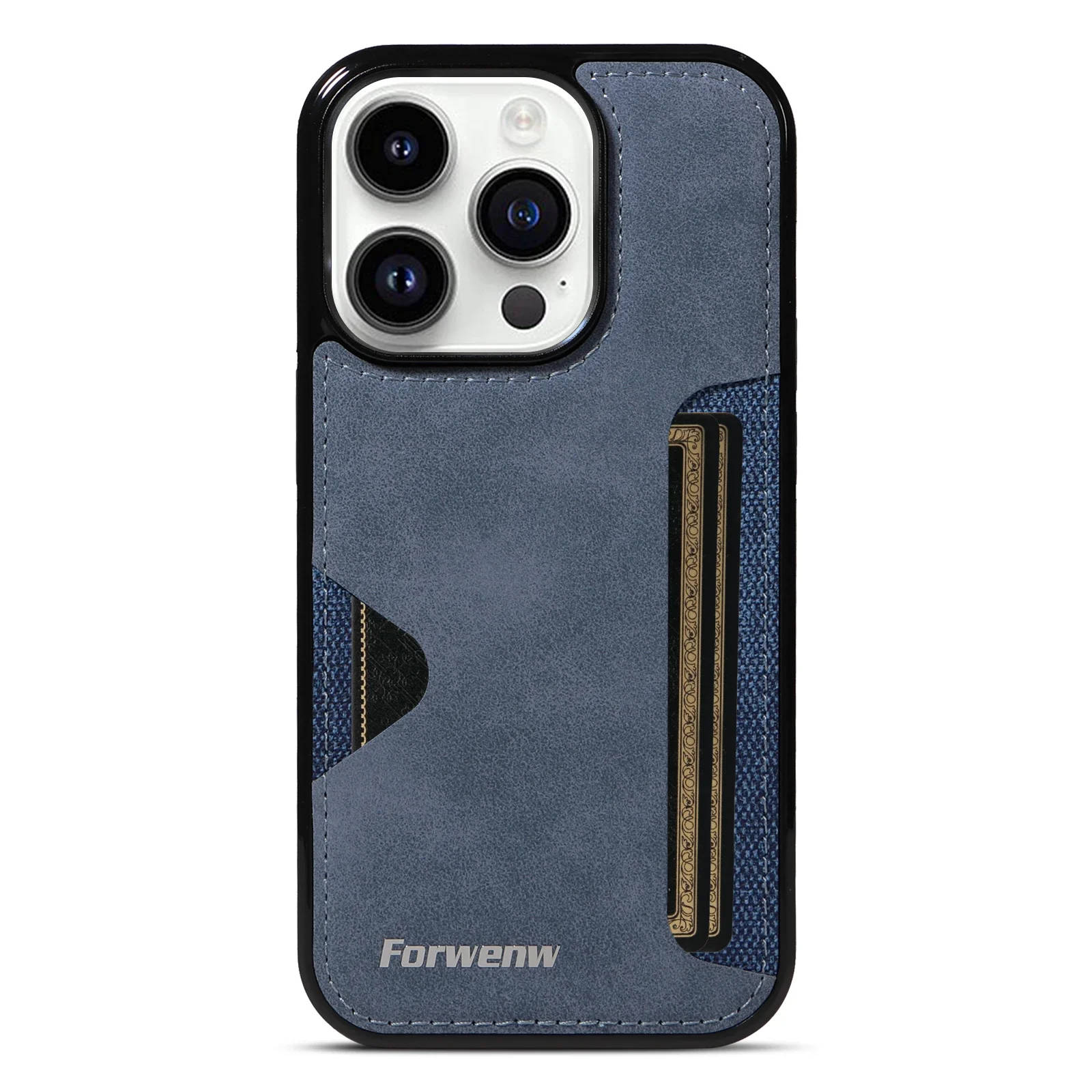 Leather Card Slot Wallet Phone Case - Ultra Thin Book Cover