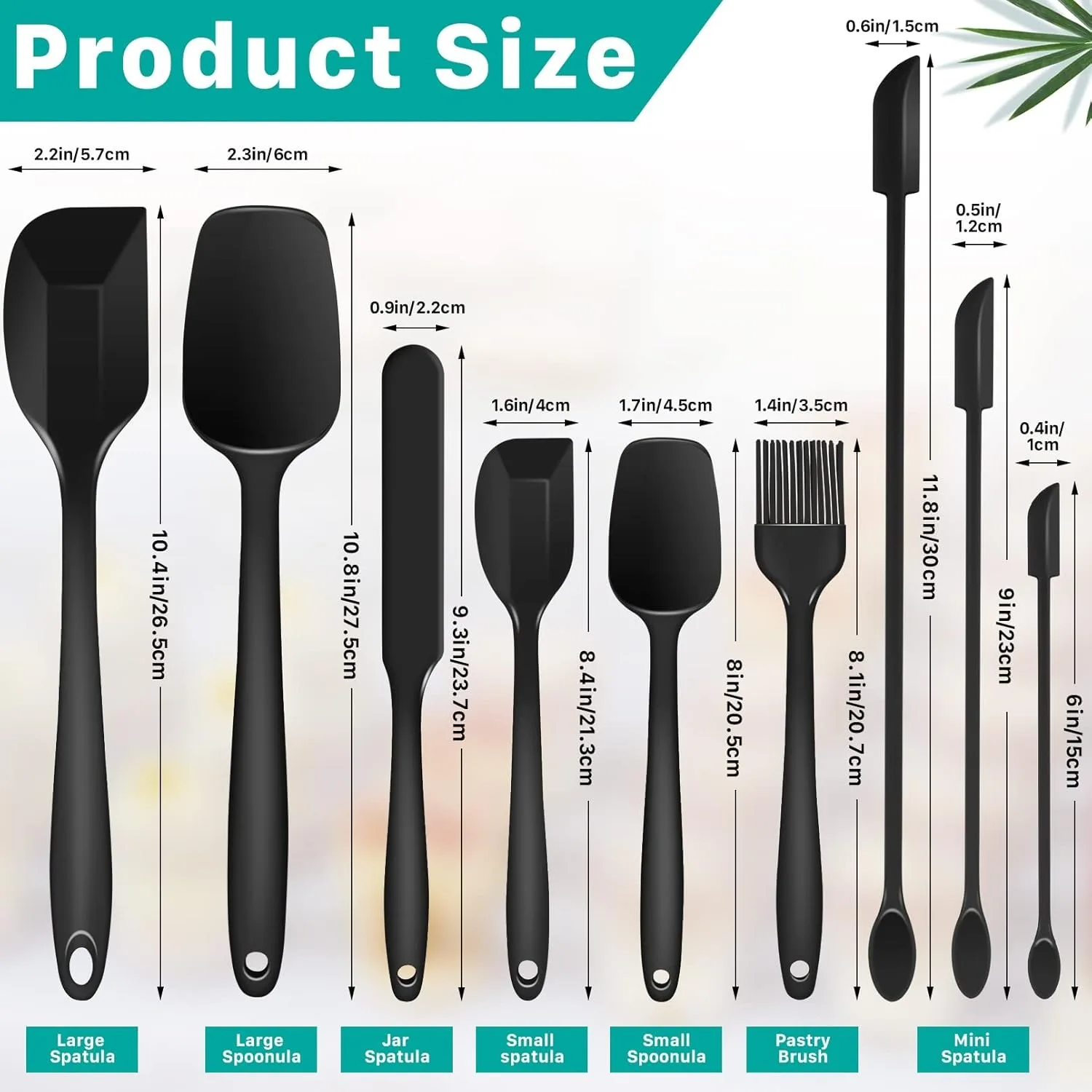Black 9PCS