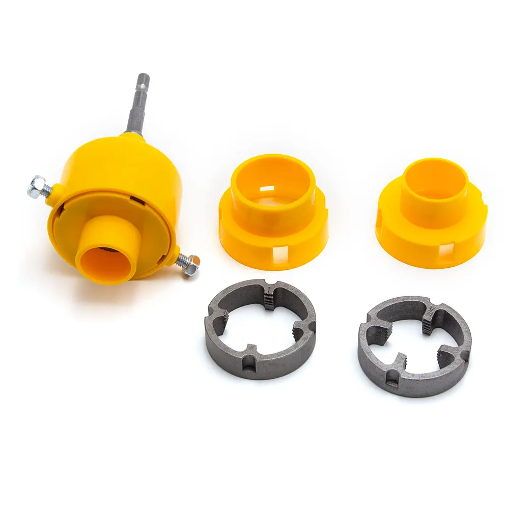 8pc Plastic Water Pipe Board Teeth Tap Wrench Hand Drill For Changing Water Pipe Threading Tool Accessories Set_voghion.com