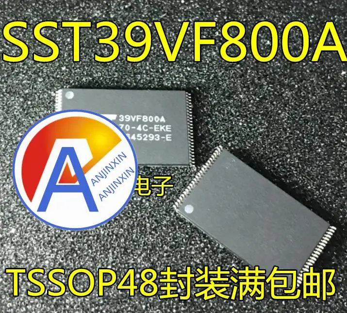 

10 шт. 100% оригинальный новый магазин SST39VF800A SST39VF800A-70-4C-EKE TSSOP