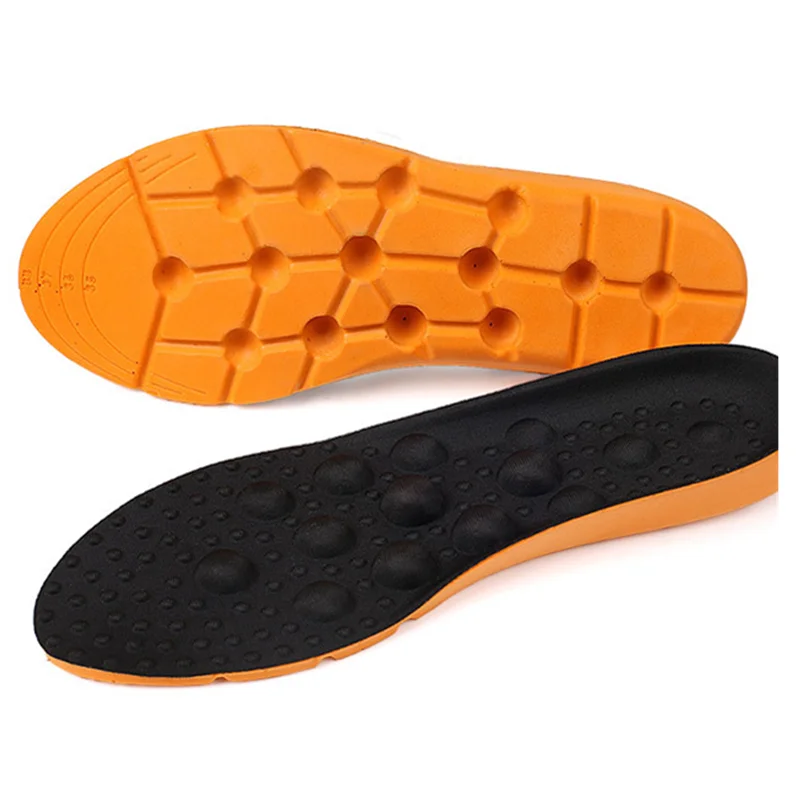 Massage Insoles For Shoes Men Women Inserts Sweat-absorbent Breathable Shock Absorbing Insole Foot Bump Massage Pad Shoe Insoles