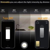 5V USB Tuya Zigbee 3.0 COB LED Strip Light 1m-5m Warm White Flexible Dimmable Lights 320leds/m Home Decoration for Alexa Google - Image 3