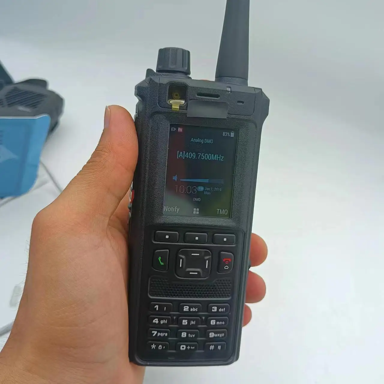 zello radio 380470mhz Android version 4.42 broadband trunking