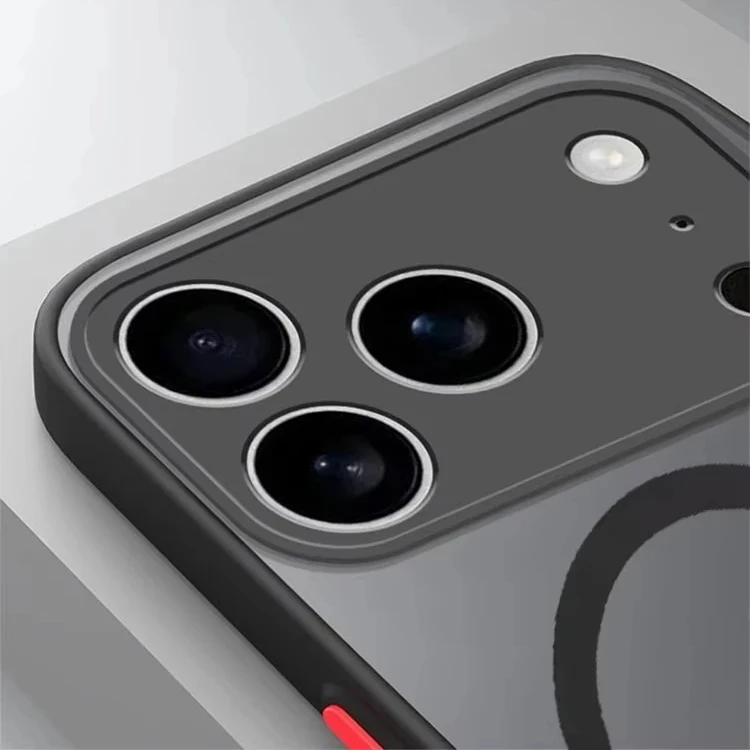 Matte Magnetic Wireless Charging Phone Case - Premium Armor Cover