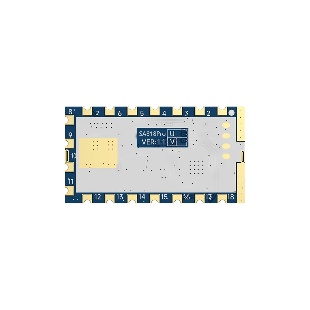 G-NiceRF |   2PCS SA818PRO 음성 및 데이터 전송 기능이 있는 고출력 무전기 모듈