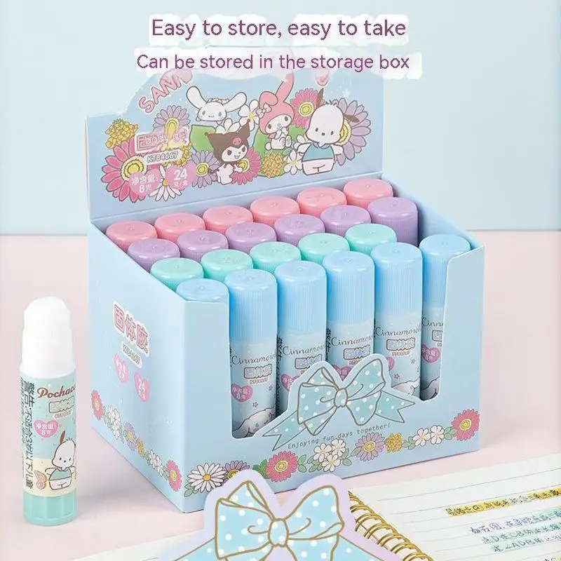 산리오 패밀리 쿠로미 헬로 키티 멜로디 솔리드 접착제, 높은 외모 학생 Pva ..