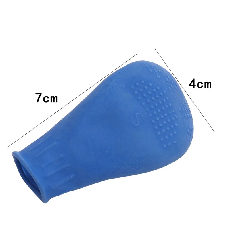 Title 28, 4Pcs Pet Dog Rubber Waterproof Shoe Cover Pet S...