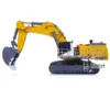ON SALE LESU Upgrade AOUE 9150 1/14 RC Hydraulic Excavator Heavy Duty Machine RTR Radio Control Digger W/ Sound Smoke Light 4