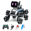 Children'S Smart Toy Remote Control Robot Dog Electric Robot Dog Remote Control Car Eight-Wheel Stunt Robot Dog 1