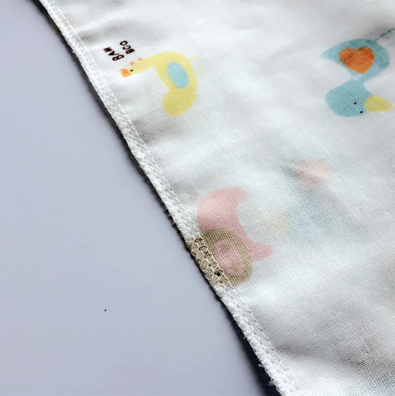 Baby Infant Towel 25*25cm Muslin Towel Handkerchiefs Two Layers Wipe 10Pcs