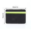 PU Leather Ultra Thin Magic Wallets for Women Men Mini Business Credit Card Holder Case Small Coin Purses Portable Clutch Bag 6