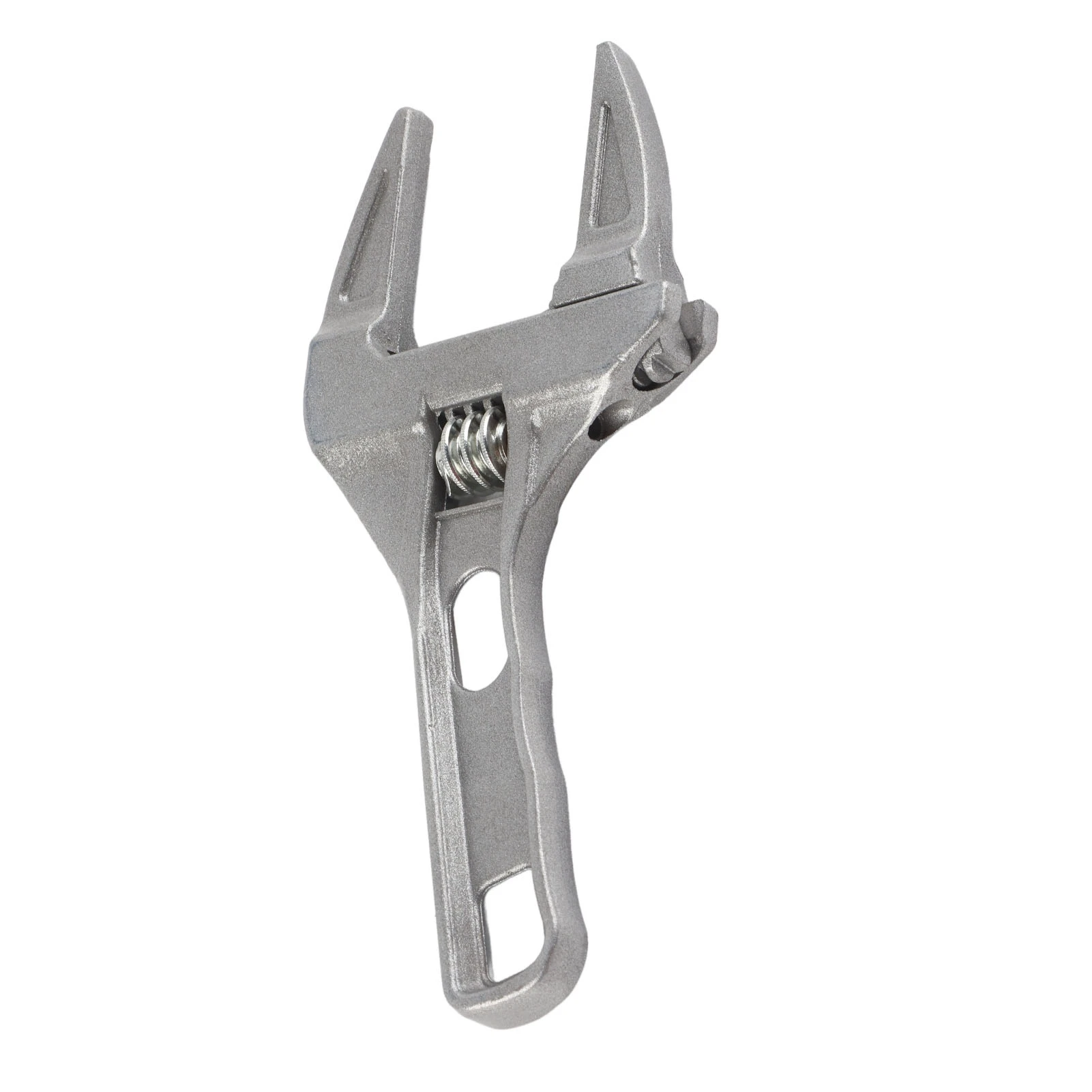 Llave para baño de aluminio ajustable con gran apertura para reparación de desagües de lavabos, herramienta con rango de apertura de 6-68 mm