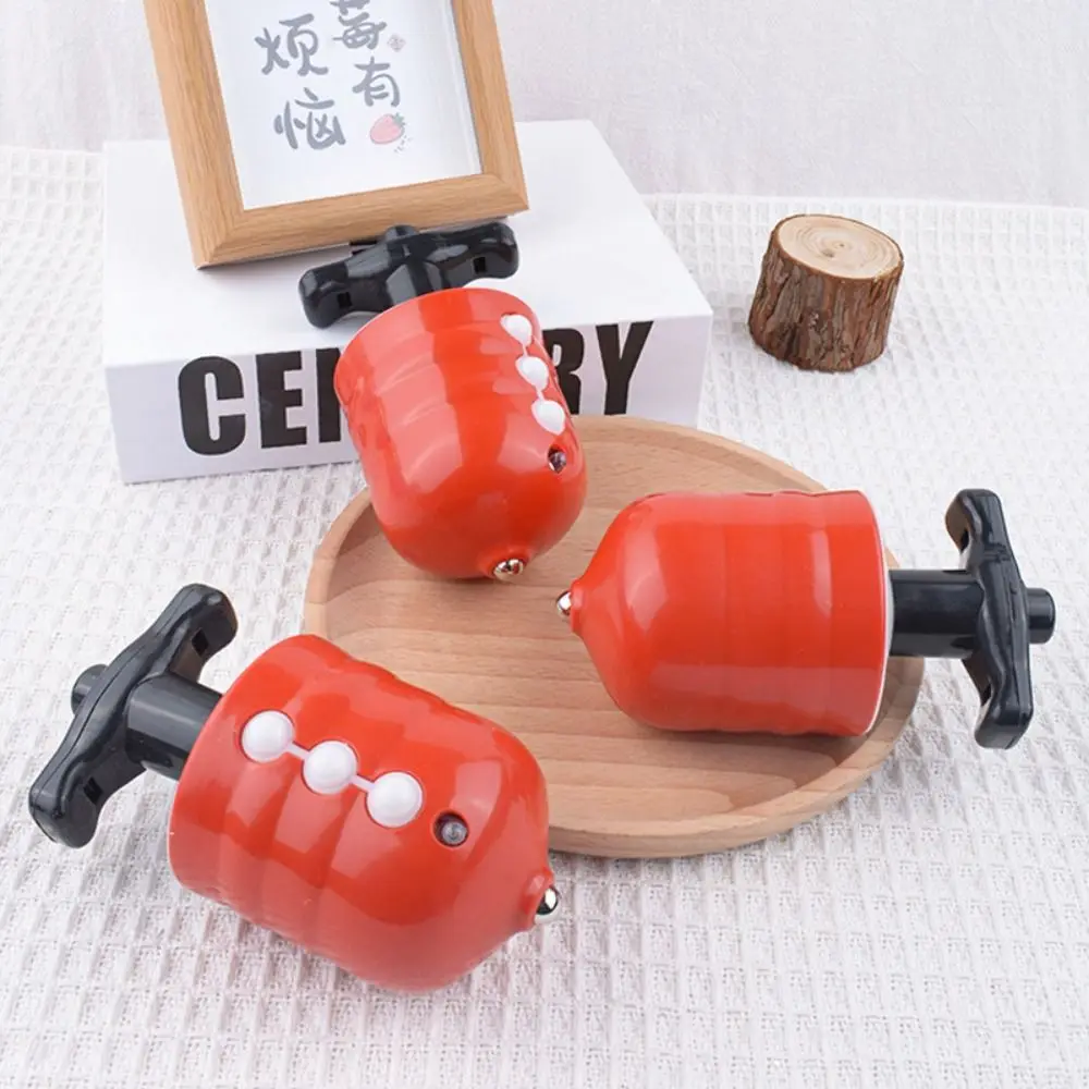 Rotary Luminous Spinning Top Toys Light&Sound Press Classic Spinning Tops Toy LED Portable Children's Gyroscope Toys - 5